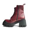 Altercore - Lacerta Vegan Bottes de plateforme - Bordeaux rouge Product image